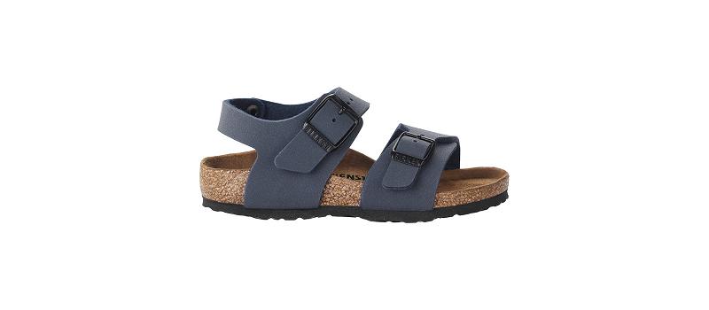 New York Birkenstock Birkibuc Narrow Detske Námornícka Modrá | SK 440GSO